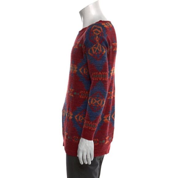 ✨Ralph Lauren Denim & Supply Printed Crew Neck Sz Large Pullover✨ - Picture 2 of 7